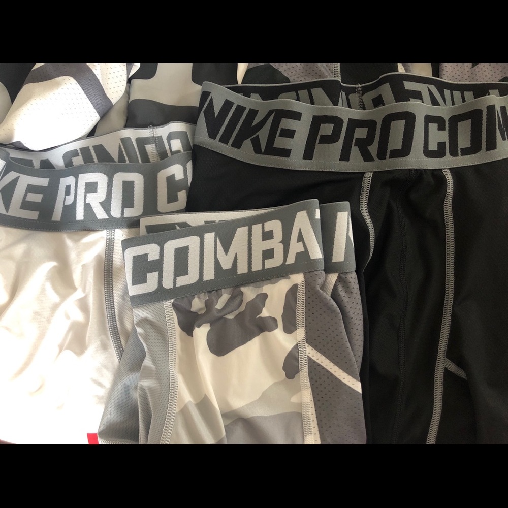 Nike Pro combat tights and short size L men’s